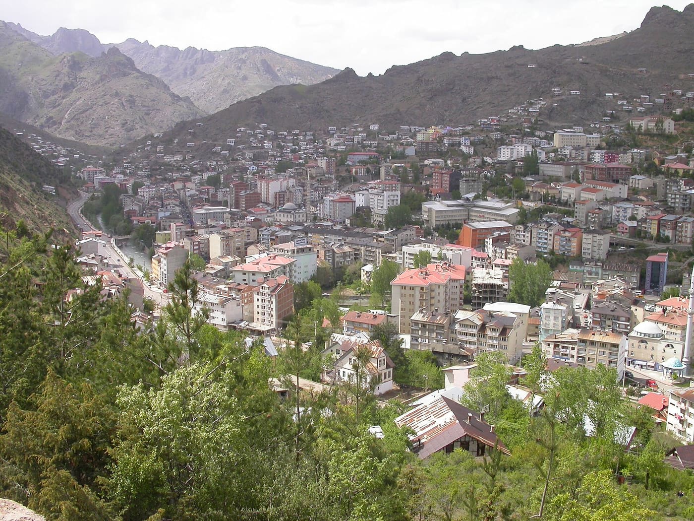 Gümüşhane şehri